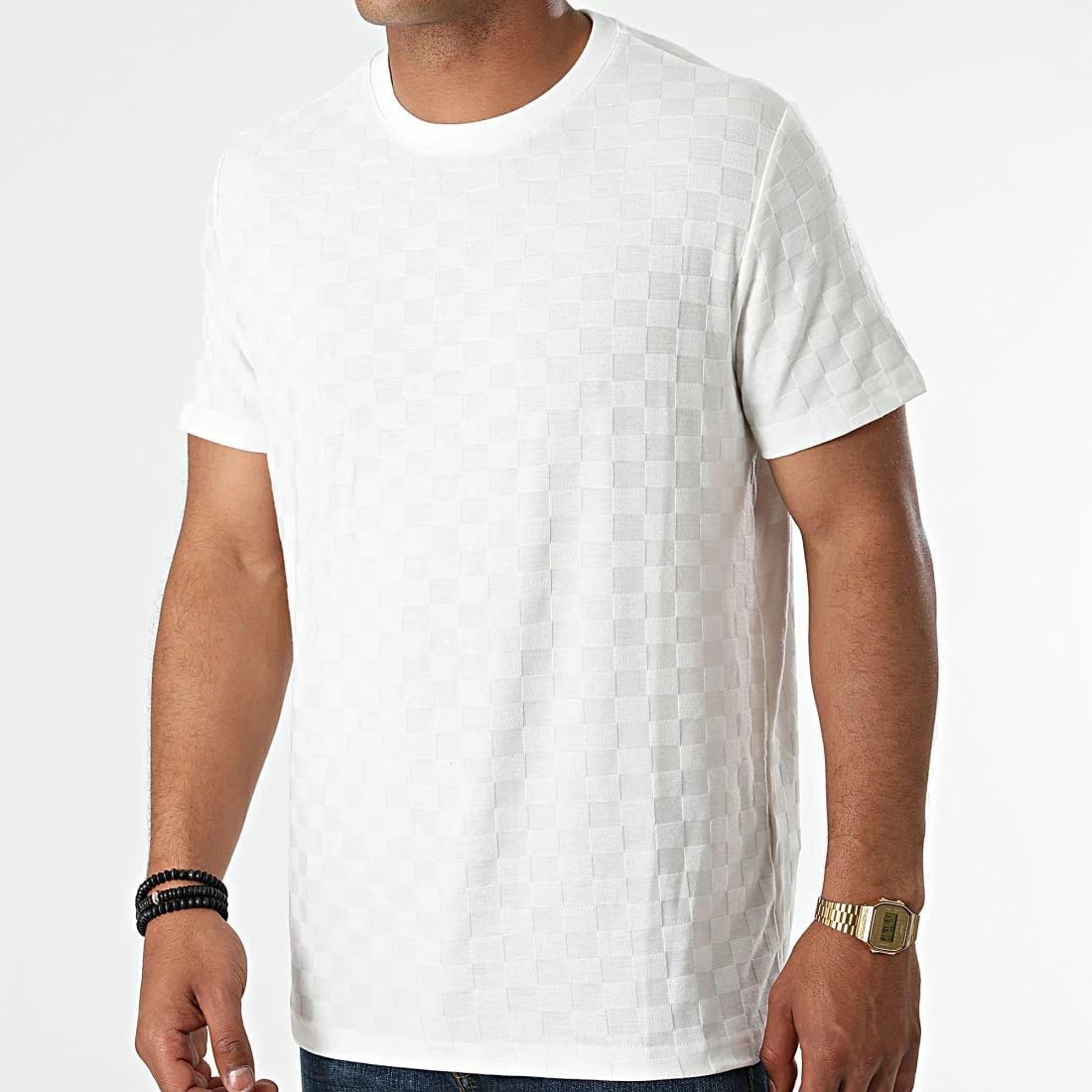 De gros 🛒 Tee 👚 Shirt TSJ-13 Blanc de Uniplay 🔥 3 De gros 🛒 Tee 👚 Shirt TSJ-13 Blanc de Uniplay 🔥