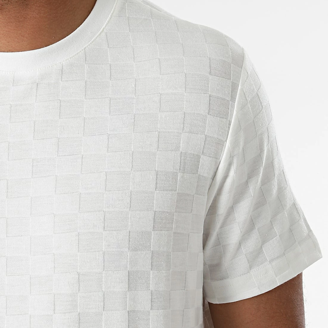 De gros 🛒 Tee 👚 Shirt TSJ-13 Blanc de Uniplay 🔥 4 De gros 🛒 Tee 👚 Shirt TSJ-13 Blanc de Uniplay 🔥 – Image 2