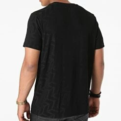 Promo 🎉 Tee 👚 Shirt TSJ-03 Noir de Uniplay ❤️ -Uniplay Soldes uniplay 269907 TSJ 03 BLACK 20210610T094448 04