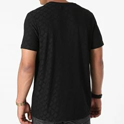 Bon marché ⭐ Tee 👚 Shirt TSJ-06 Noir de Uniplay ❤️ -Uniplay Soldes uniplay 269920 TSJ 06 BLACK 20210610T094707 04