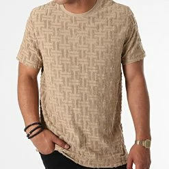 Bon marché 🎁 Tee 👕 Shirt TSJ-10 Beige de Uniplay ✔️ -Uniplay Soldes uniplay 269926 TSJ 10 CAMEL 20210610T154527 03