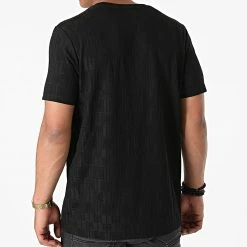 Meilleur prix ❤️ Tee 👚 Shirt TSJ-12 Noir de Uniplay 🔔 -Uniplay Soldes uniplay 269938 TSJ 12 BLACK 20210610T094645 04