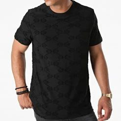 Coupon ❤️ Tee 👚 Shirt TSJ-15 Noir de Uniplay 😍 -Uniplay Soldes uniplay 269942 TSJ 15 BLACK 20210610T094615 03