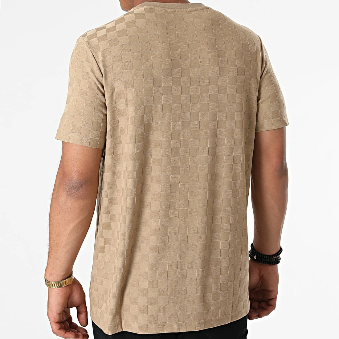 Nouveau 🎁 Tee 👚 Shirt TSJ-13 Beige de Uniplay 😍 6 Nouveau 🎁 Tee 👚 Shirt TSJ-13 Beige de Uniplay 😍 – Image 4