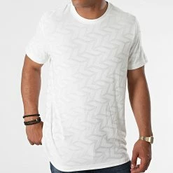 De gros 🎁 Tee 👚 Shirt TSJ-03 Blanc de Uniplay 🌟