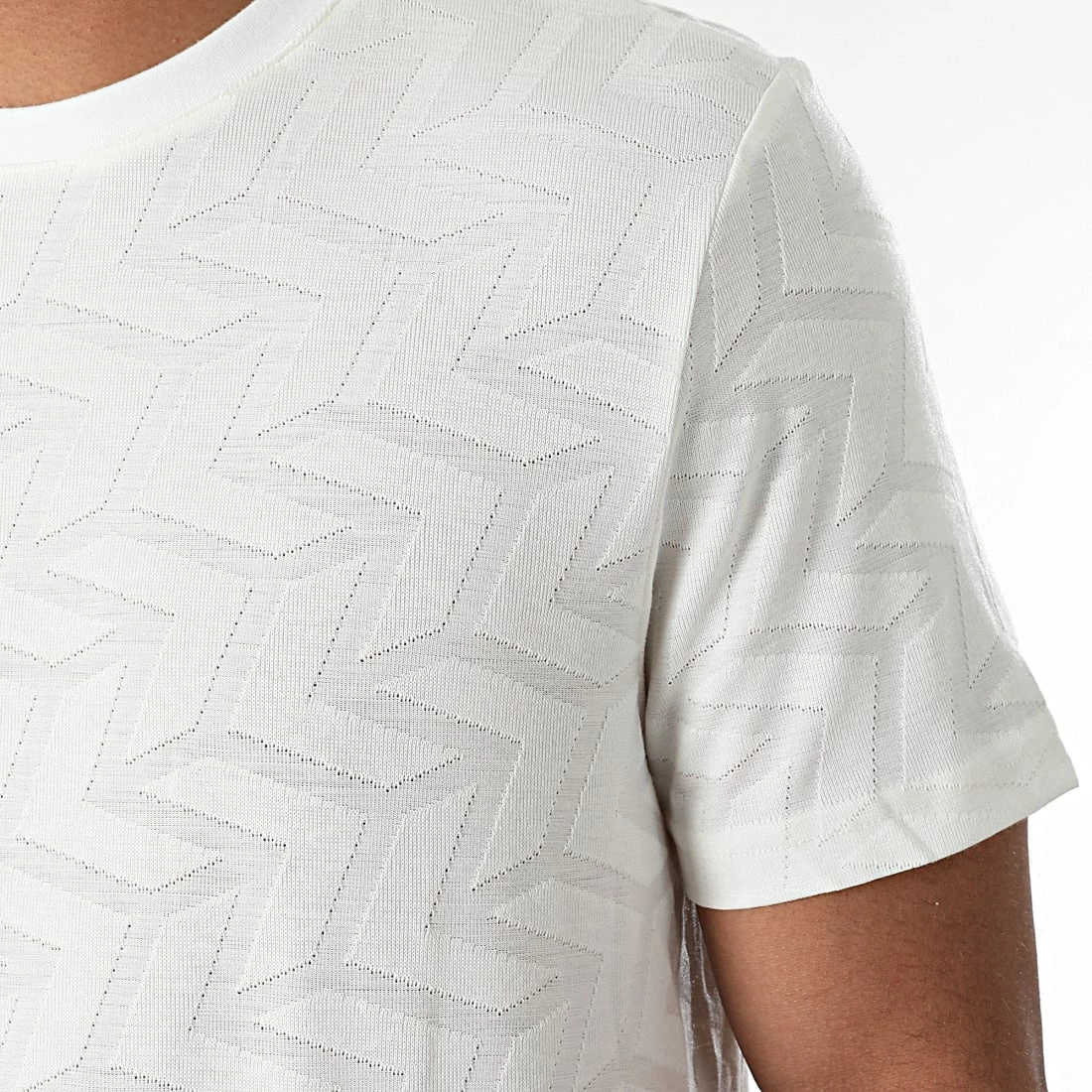 De gros 🎁 Tee 👚 Shirt TSJ-03 Blanc de Uniplay 🌟 4 De gros 🎁 Tee 👚 Shirt TSJ-03 Blanc de Uniplay 🌟 – Image 2