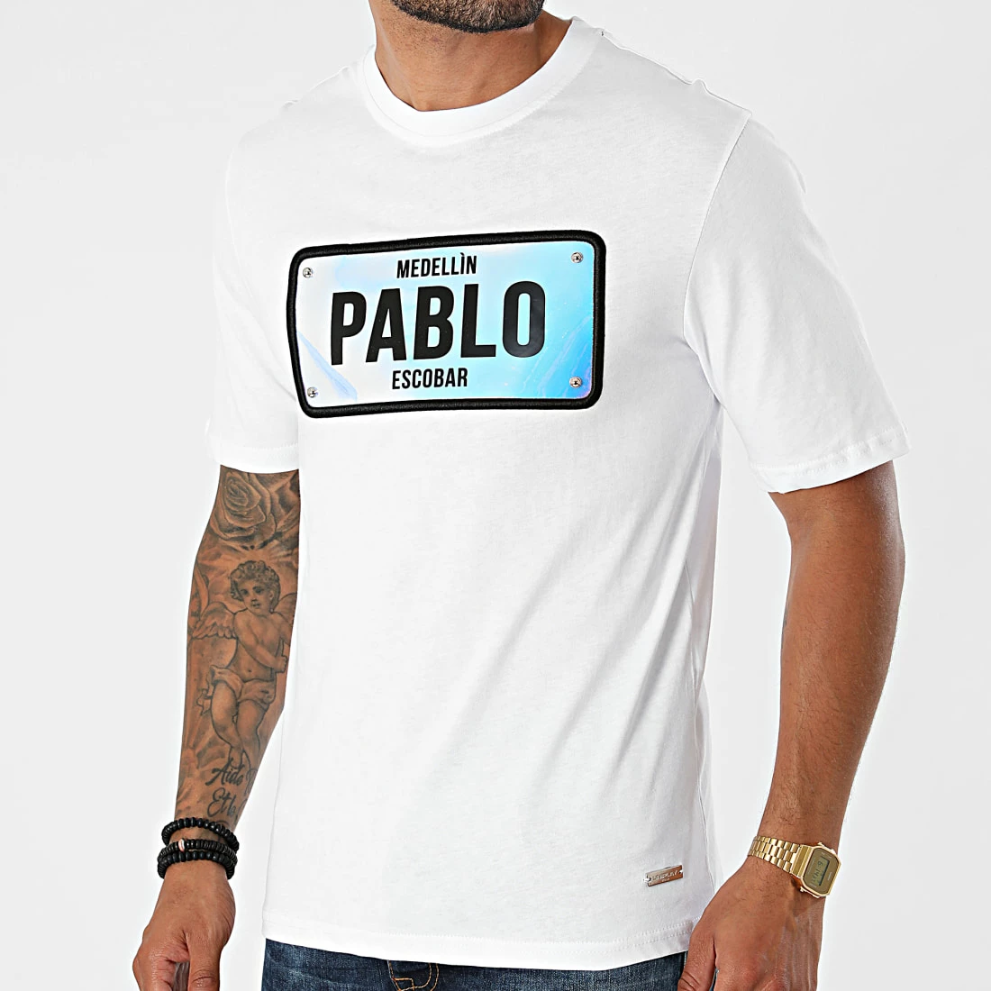 Top 10 🧨 Tee 👕 Shirt TS-04 Blanc Iridescent de Uniplay 🌟 5 Top 10 🧨 Tee 👕 Shirt TS-04 Blanc Iridescent de Uniplay 🌟 – Image 3