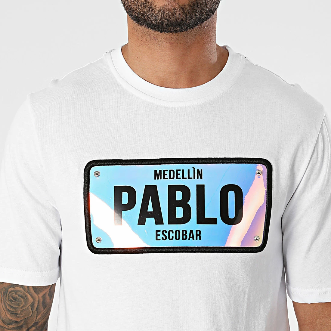 Top 10 🧨 Tee 👕 Shirt TS-04 Blanc Iridescent de Uniplay 🌟 4 Top 10 🧨 Tee 👕 Shirt TS-04 Blanc Iridescent de Uniplay 🌟 – Image 2