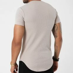 Vente flash 😍 Tee 👚 Shirt Oversize UY666 Beige de Uniplay 🎁 -Uniplay Soldes uniplay 271790 UY666 BEIGE 20210629T123920 04