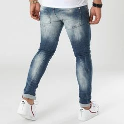 Vente flash 🔥 Jean Skinny 477 Bleu Denim de Uniplay 🤩 -Uniplay Soldes uniplay 273907 477 BLUE 20210712T163119 04