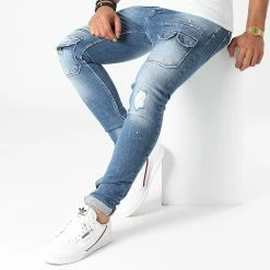 Grosses soldes 🌟 Jean Skinny 537 Bleu Denim de Uniplay 😍 -Uniplay Soldes uniplay 273919 537 BLEU 20210730T150903 03