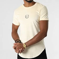 Promo 🛒 Tee 👚 Shirt Oversize UY675 Beige de Uniplay 😉