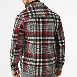 Les meilleures critiques de 🎉 Surchemise UY696 Noir Ecru Rouge de Uniplay 🧨 -Uniplay Soldes uniplay 279932 UY696 20211109T154041 04