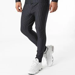 Vente flash 🧨 Ensemble De Survetement ES-57 Bleu Marine de Uniplay 💯 -Uniplay Soldes uniplay 279955 ENS UP ES 57 BLUE 20210827T122606 04