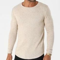 Top 10 ⭐ Pull Oversize UP-T825 Beige Chiné de Uniplay ⭐