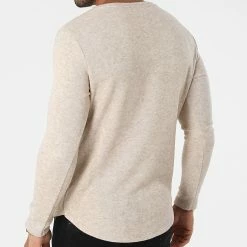 Top 10 ⭐ Pull Oversize UP-T825 Beige Chiné de Uniplay ⭐ -Uniplay Soldes uniplay 281713 UP T825 BEIGE 20210831T155616 04