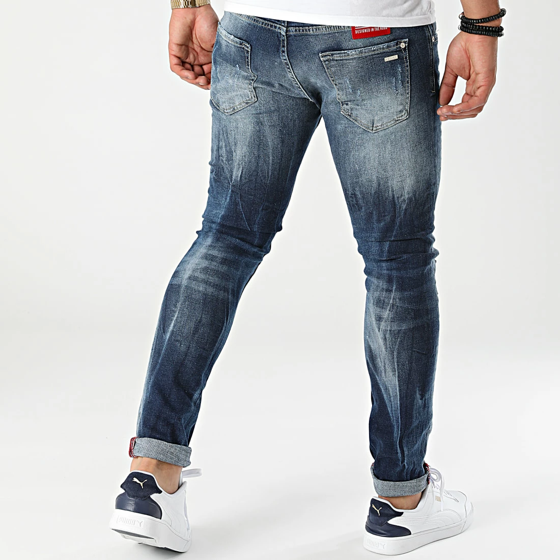 Vente flash 🥰 Jean Skinny 564 Bleu Denim de Uniplay ⭐ 6 Vente flash 🥰 Jean Skinny 564 Bleu Denim de Uniplay ⭐ – Image 4