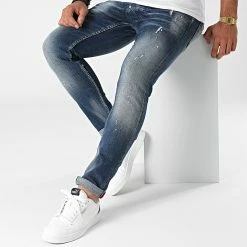 De gros 🥰 Jean Skinny 562 Bleu Denim de Uniplay 💯 -Uniplay Soldes uniplay 281731 562 BLUE 20210903T141550 03