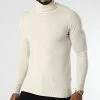 Le moins cher ❤️ Pull Col Roulé CR-08 Beige de Uniplay 🧨 -Uniplay Soldes uniplay 283813 CR 08 BEIGE 20210914T162711 01