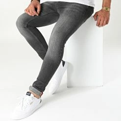 Sortie 🤩 Jean Skinny 566 Gris de Uniplay 😀 -Uniplay Soldes uniplay 283881 566 BLACK 20210915T162541 03