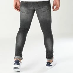 Sortie 🤩 Jean Skinny 566 Gris de Uniplay 😀 -Uniplay Soldes uniplay 283881 566 BLACK 20210915T162542 04