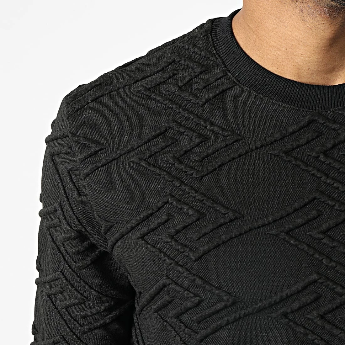 Meilleur prix 👏 Sweat Crewneck UY706 Noir de Uniplay ⌛ 4 Meilleur prix 👏 Sweat Crewneck UY706 Noir de Uniplay ⌛ – Image 2