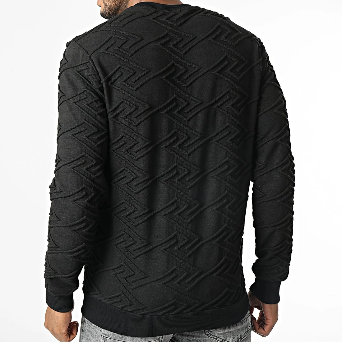 Meilleur prix 👏 Sweat Crewneck UY706 Noir de Uniplay ⌛ 6 Meilleur prix 👏 Sweat Crewneck UY706 Noir de Uniplay ⌛ – Image 4