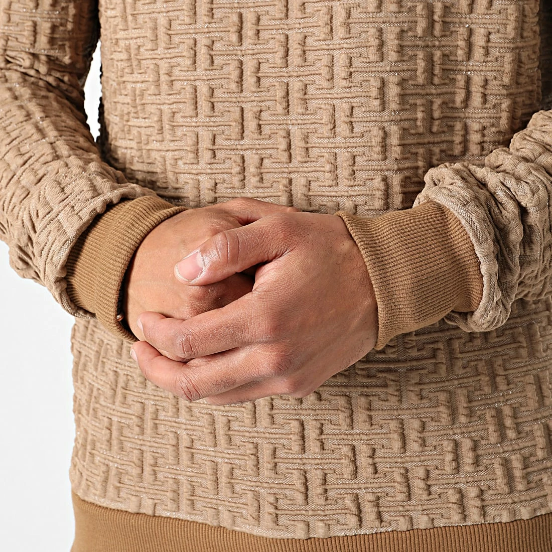 De gros ⭐ Sweat Crewneck UY707 Camel de Uniplay 🔥 4 De gros ⭐ Sweat Crewneck UY707 Camel de Uniplay 🔥 – Image 2