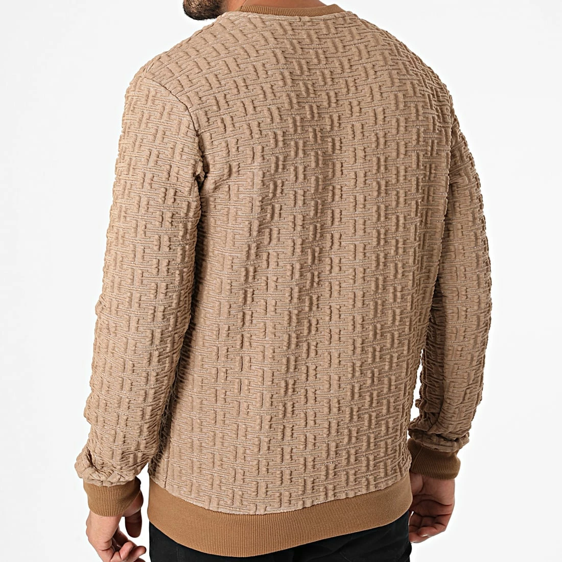 De gros ⭐ Sweat Crewneck UY707 Camel de Uniplay 🔥 6 De gros ⭐ Sweat Crewneck UY707 Camel de Uniplay 🔥 – Image 4