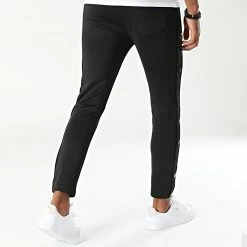 Le moins cher 🥰 Pantalon Jogging A Bandes PG-02 Noir de Uniplay 🌟 -Uniplay Soldes uniplay 285991 PG 02 BLACK 20210927T143750 04