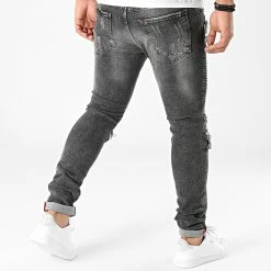 Meilleure affaire ✨ Jean Skinny 595 Noir de Uniplay 🛒 -Uniplay Soldes uniplay 286023 595 BLACK 20210930T141214 04