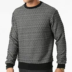 Coupon 😍 Sweat Crewneck UY702 Noir de Uniplay 😍