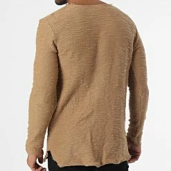 Coupon 🎉 Sweat Crewneck Oversize T831 Camel de Uniplay 👍 -Uniplay Soldes uniplay 287604 UP T831 CAMEL 20211011T160538 04