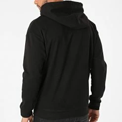 De gros 🎉 Sweat Capuche UY717 Noir de Uniplay 👏 -Uniplay Soldes uniplay 287614 UY717 BLACK 20211013T163955 04