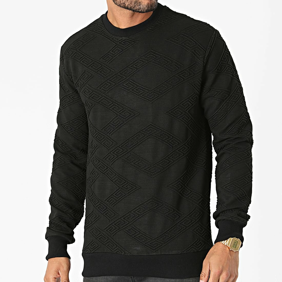 Tout neuf 👏 Sweat Crewneck UY704 Noir de Uniplay 🤩 3 Tout neuf 👏 Sweat Crewneck UY704 Noir de Uniplay 🤩