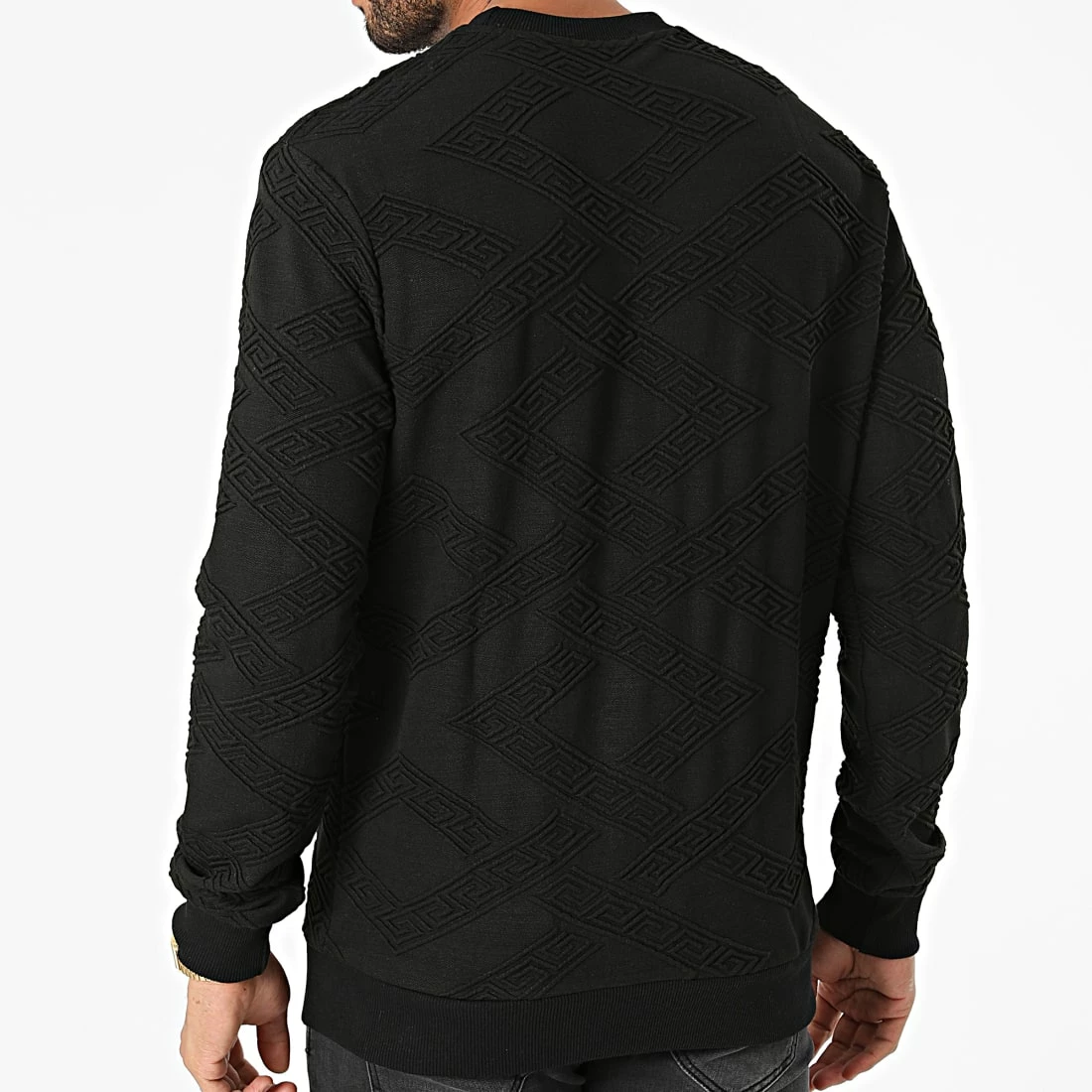 Tout neuf 👏 Sweat Crewneck UY704 Noir de Uniplay 🤩 6 Tout neuf 👏 Sweat Crewneck UY704 Noir de Uniplay 🤩 – Image 4