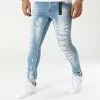 Coupon 🔔 Jean Skinny 599 Bleu Wash de Uniplay 💯 -Uniplay Soldes uniplay 290485 599 BLUE 20211103T161226 01