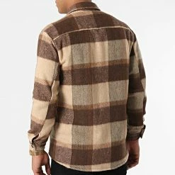 Offres 🎉 Surchemise A Carreaux C086 Beige Marron de Uniplay 😉 -Uniplay Soldes uniplay 290510 C086 BROWN 20211103T162829 04