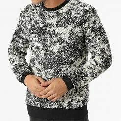 Acheter 💯 Sweat Crewneck UY751 Beige Noir de Uniplay ✨ 8 Acheter 💯 Sweat Crewneck UY751 Beige Noir de Uniplay ✨ -Uniplay Soldes uniplay 290576 UY751 BLACK 20211103T162637 03