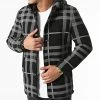Offres 🔔 Veste Capuche A Carreaux SH-33 Gris Anthracite Noir de Uniplay ⌛ -Uniplay Soldes uniplay 290600 SH 33 CARREAUX 20211104T135913 01
