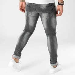 Tout neuf 🔔 Jean Skinny 617 Noir de Uniplay 😉 -Uniplay Soldes uniplay 290616 617 BLACK 20211103T160844 04