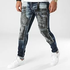 Vente flash 👏 Jean Skinny 574 Bleu Denim de Uniplay 💯