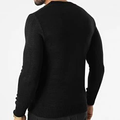 Nouveau 😀 Pull M-718 Noir Jaune de Uniplay ✨ -Uniplay Soldes uniplay 292958 M 718 BLACK 20211129T093103 04