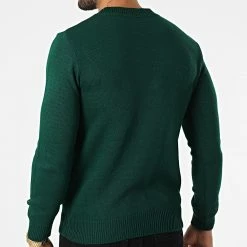 Remise ❤️ Pull M-718 Vert Foncé de Uniplay 🧨 -Uniplay Soldes uniplay 292959 M 718 VERT 20211129T090752 04