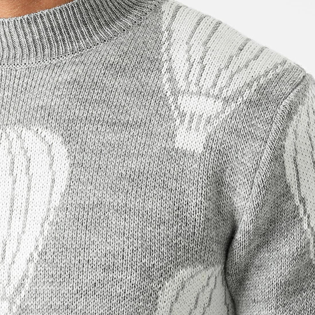 Le moins cher 😍 Pull HE-542 Gris de Uniplay 🤩 4 Le moins cher 😍 Pull HE-542 Gris de Uniplay 🤩 – Image 2