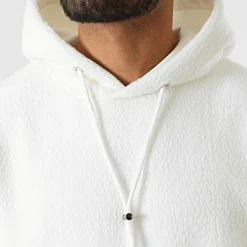 Tout neuf 👏 Sweat Capuche Polaire UP-T877 Blanc de Uniplay 🌟 -Uniplay Soldes uniplay 292994 UP T877 WHITE 20211126T163035 02