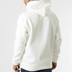 Tout neuf 👏 Sweat Capuche Polaire UP-T877 Blanc de Uniplay 🌟 -Uniplay Soldes uniplay 292994 UP T877 WHITE 20211126T163037 04