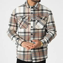 De gros ✔️ Surchemise A Carreaux C096 Beige de Uniplay ✨ 8 De gros ✔️ Surchemise A Carreaux C096 Beige de Uniplay ✨ -Uniplay Soldes uniplay 292998 C096 20211129T091951 03