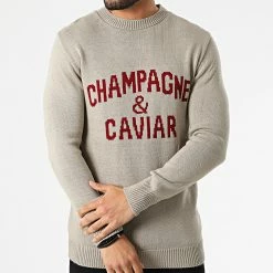 Meilleure affaire ✔️ Pull M-718 Beige de Uniplay 🔥 -Uniplay Soldes uniplay 293012 M 718 BEIGE 20211129T090837 03