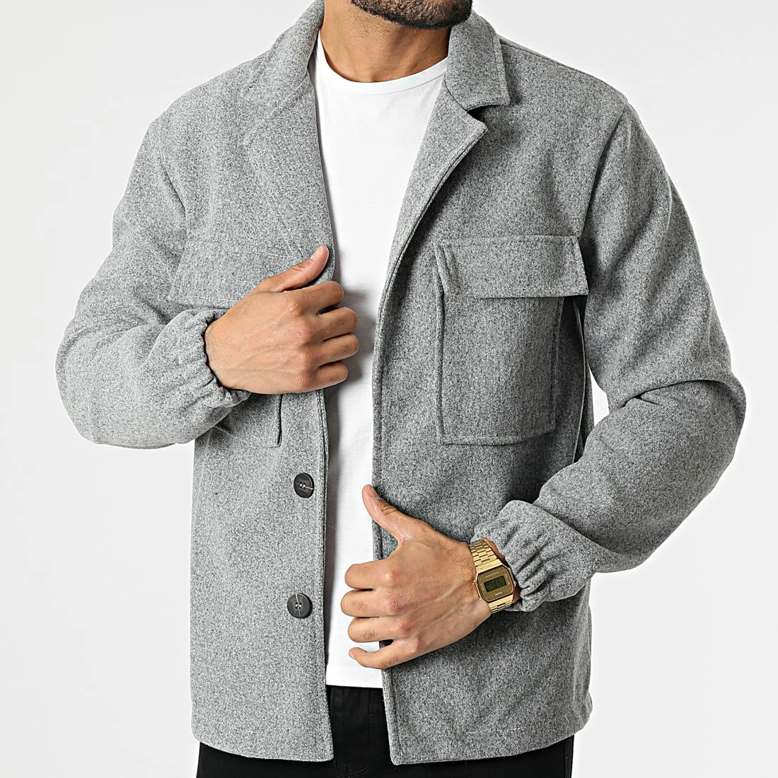 Meilleure vente 🎉 Veste UY755 Gris Chiné de Uniplay 😀 3 Meilleure vente 🎉 Veste UY755 Gris Chiné de Uniplay 😀